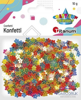 Titanum Konfetti Craft-Fun Series kwiaty 7mm Titanum (11wc010)