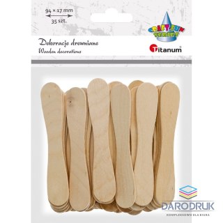 Titanum Ozdoba drewniana Craft-Fun Series patyczki Titanum (175034X)