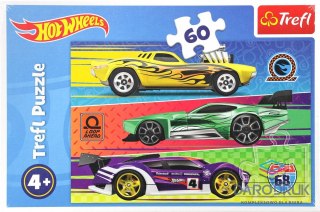 Trefl Puzzle Hot Wheels Wyścig 60 el. Trefl (17389)
