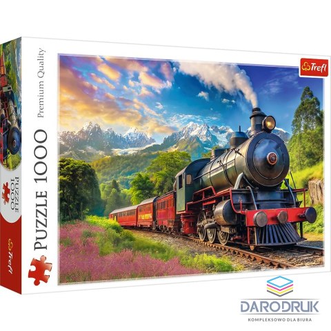 Trefl Puzzle Podróżę z pociągiem Trefl (10929)