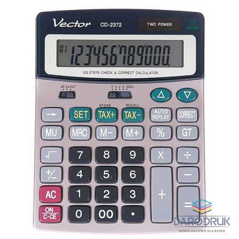Vector Kalkulator na biurko cd-2372 Vector (KAV CD-2372)