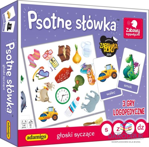 Adamigo Gra edukacyjna głoski syczące Adamigo
