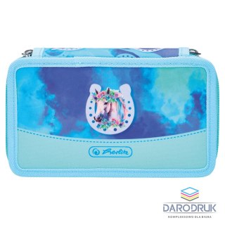 Herlitz Piórnik Podwójny Lucky Horse 23 cz. Herlitz (400197544)