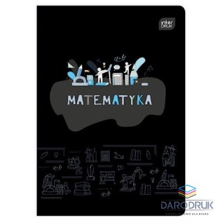 Interdruk Zeszyt tematyczny A5 60k. 70g krata Interdruk (ZE60#MATFSC)
