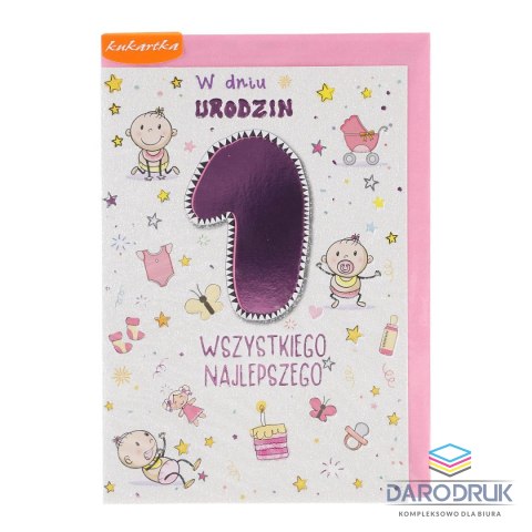 Kukartka Kartka składana C6 PR [mm:] 115x165 Kukartka