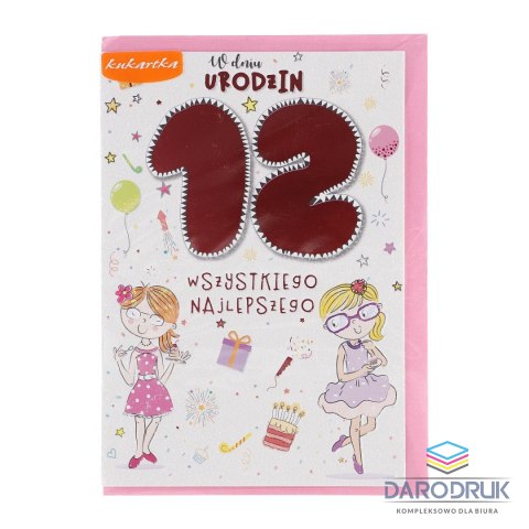 Kukartka Kartka składana C6 PR [mm:] 115x165 Kukartka