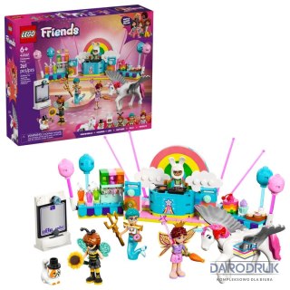 Lego Klocki konstrukcyjne Friends Bal przebierańców z jednorożcem i wróżką Lego (42661)