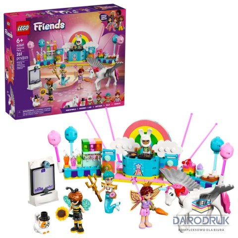Lego Klocki konstrukcyjne Friends Bal przebierańców z jednorożcem i wróżką Lego (42661)