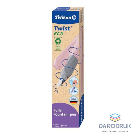 Pelikan Pióro wieczne Twist Eco róż 822213 Pelikan (400195746)