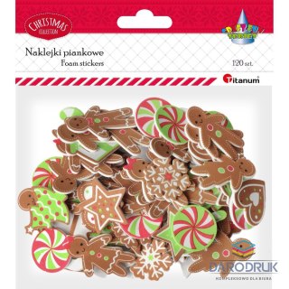 Titanum Naklejka (nalepka) Craft-Fun Series pianka - piernikowe kształty Titanum (M008)