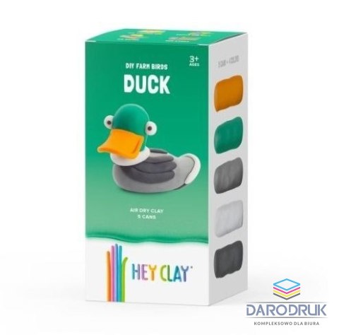 Tm Toys Masa plastyczna dla dzieci Hey Clay kaczka mix Tm Toys (HCL50159)