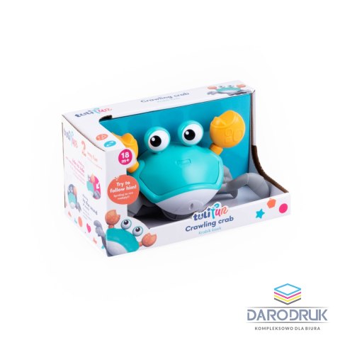 Tuli Fun Zabawka edukacyjna KRABIK ŁAZIK Tuli Fun (TF50747)