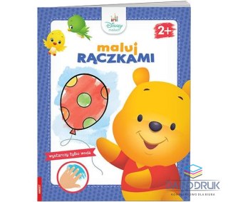 Ameet Książka dla dzieci Disney Maluch. Maluj Rączkami Ameet (MWR 9207)