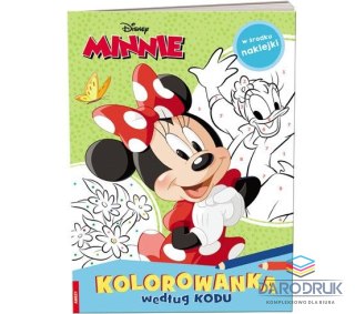 Ameet Książka dla dzieci Minnie. Kolorowanka według kodu Ameet (KKO 9105)