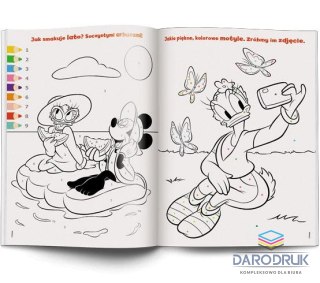 Ameet Książka dla dzieci Minnie. Kolorowanka według kodu Ameet (KKO 9105)