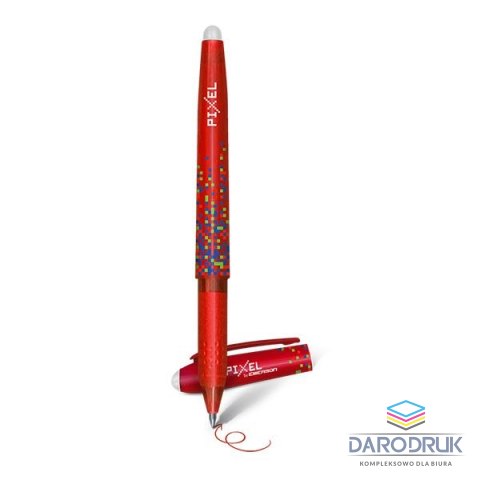 Emerson Długopis olejowy termościeralny pixel 0,7 mm czerwony wkład czerwony 0,7mm Emerson (p-dlucze-1x12)