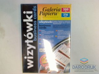 Galeria Papieru Papier ozdobny (wizytówkowy) A4 Leonardo Galeria Papieru