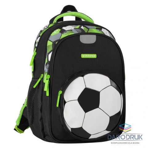 Starpak Plecak FOOTBALL GREEN Starpak (550863)