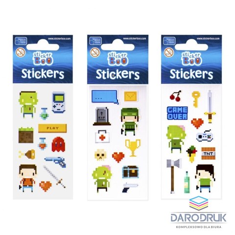 Stickerboo Naklejka (nalepka) Pixel Stickerboo (471545)