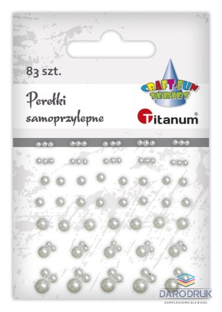 Titanum Kryształki Craft-Fun Series 83 sztuki perłowy Titanum (23mH03163)
