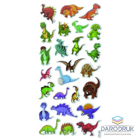 Titanum Naklejka (nalepka) Craft-Fun Series dinozaury Titanum (PPT20)