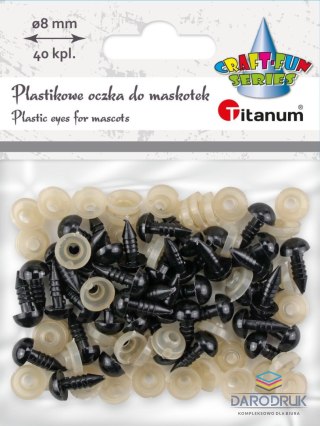 Titanum Oczka Craft-Fun Series do maskotek 39264000 Titanum (25BR002)