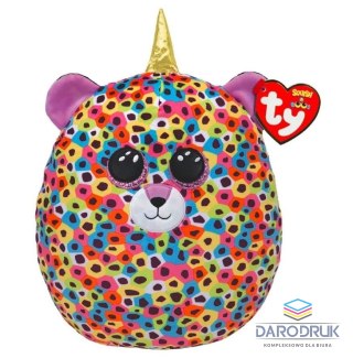 Ty Pluszak Squishy Beanies GISELLE tęczowy lampart [mm:] 300 Ty (TY39188)