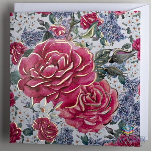 Art Nuvo Kartka składana kw złovony [mm:] 155x155 Art Nuvo (5902973350944)