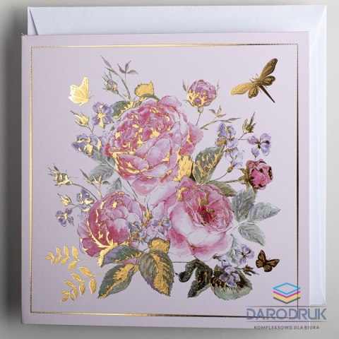 Art Nuvo Kartka składana kw złovony [mm:] 155x155 Art Nuvo (5902973350944)