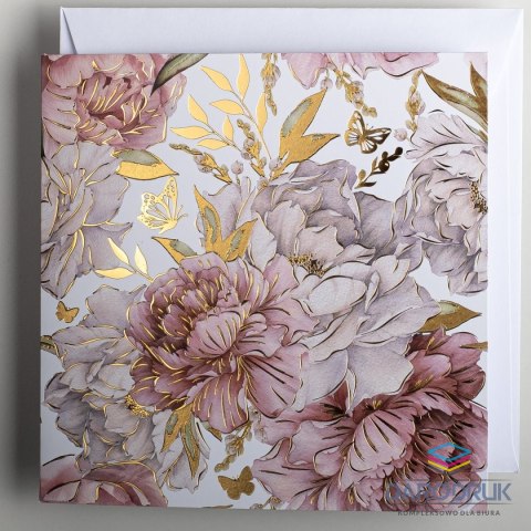 Art Nuvo Kartka składana kw złovony [mm:] 155x155 Art Nuvo (5902973350944)