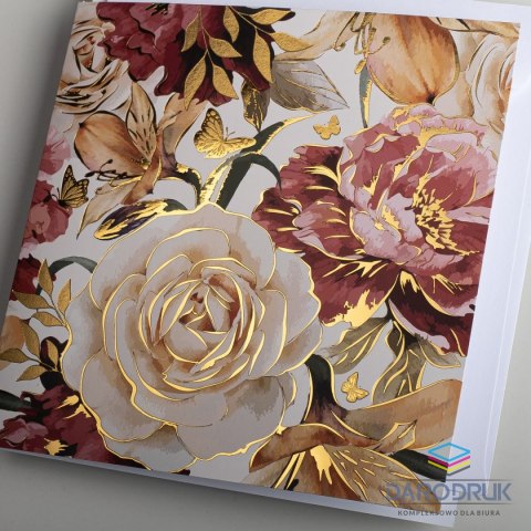 Art Nuvo Kartka składana kw złovony [mm:] 155x155 Art Nuvo (5902973350944)
