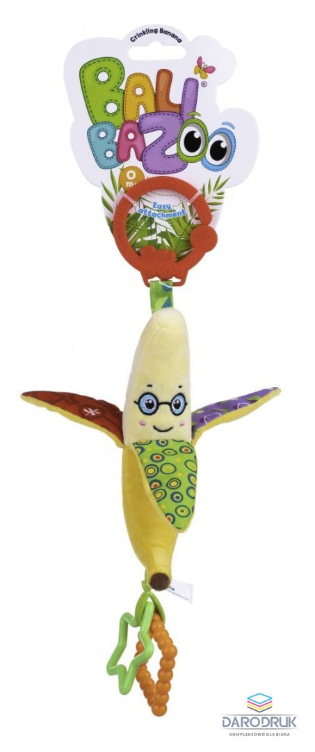 Balibazoo Grzechotka zawieszka banan Balibazoo (BB80244)