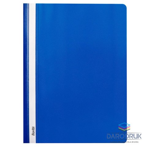 Bantex Skoroszyt A4 PP Standard niebieski polipropylen PP Bantex (400076731)