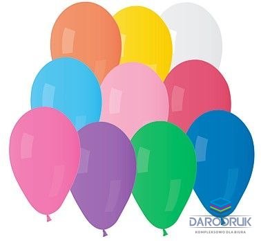 Godan Balon gumowy A70 pastelowy 25 szt mix 190mm 7cal Godan (A70/25)
