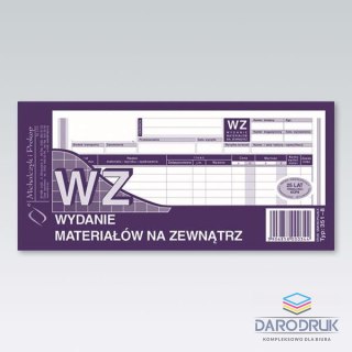 Michalczyk i Prokop Druk samokopiujący 1/3 A4 Wydanie materiału na zewnątrz 80k. Michalczyk i Prokop (351-8)