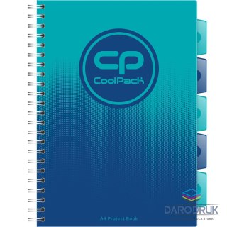 Patio Kołozeszyt (kołonotatnik) A4 CoolPack OCEAN 200k. 80g krata Patio (03067CP)