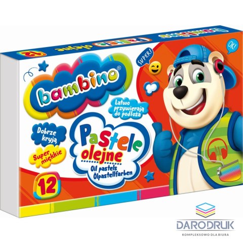 St.Majewski Pastele olejne 12 kol. St.Majewski (5903235003110)