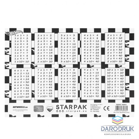 Starpak Plan lekcji Hot Wheels Starpak (560051)
