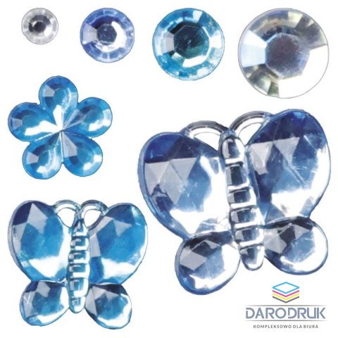 Titanum Kryształki Craft-Fun Series 25MH0361 Blue mix Titanum