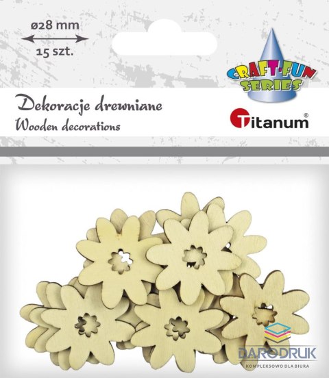 Titanum Ozdoba drewniana Craft-Fun Series Titanum (WDY132)