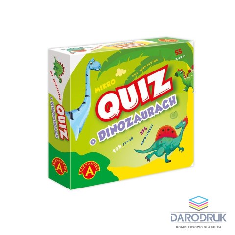 Alexander Gra edukacyjna QUIZ O DINOZAURACH Alexander