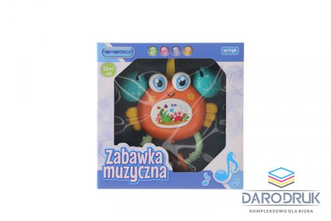 Artyk Zabawka dźwiękowa krab muzyczny Artyk (128127)