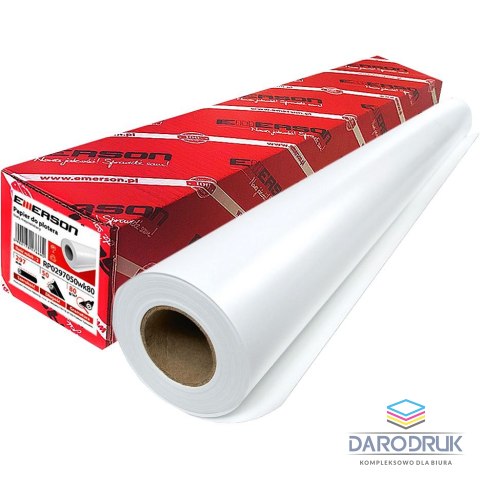 Emerson Papier do plotera biały 80g 841mm 50m Emerson (rp0841050wk80)