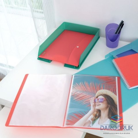 Esselte Szuflada na dokumenty Colour Breeze zielony plastik [mm:] 297x210 Esselte (626275)