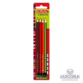 Herlitz Ołówek 4 szt 8670051 Herlitz (300010418)