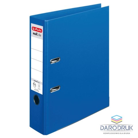 Herlitz Segregator dźwigniowy Max.File 10834331 Voll A4 80mm niebieski Herlitz (300002678)