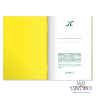 Herlitz Zeszyt A5 Colors Eco PP 9552308 60k. 70g krata Herlitz (400197973)