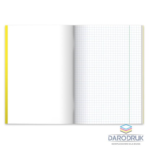 Herlitz Zeszyt A5 Colors Eco PP 9552308 60k. 70g krata Herlitz (400197973)