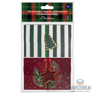 Interdruk Koperta specjalnego przeznaczenia CHRISTMAS Z GUMKĄ Interdruk (2 SZT)