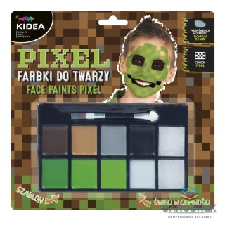 Kidea Farby do twarzy Pixel Kidea (FDTZPKA)